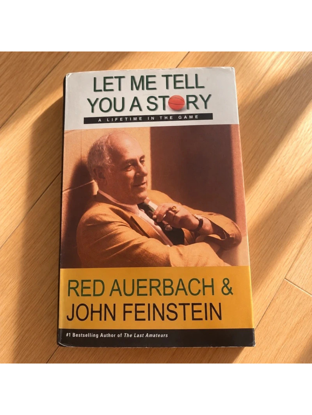 Let Me Tell You a Story Red Auerbach John Feinstein Celtics 2004 Hardcover